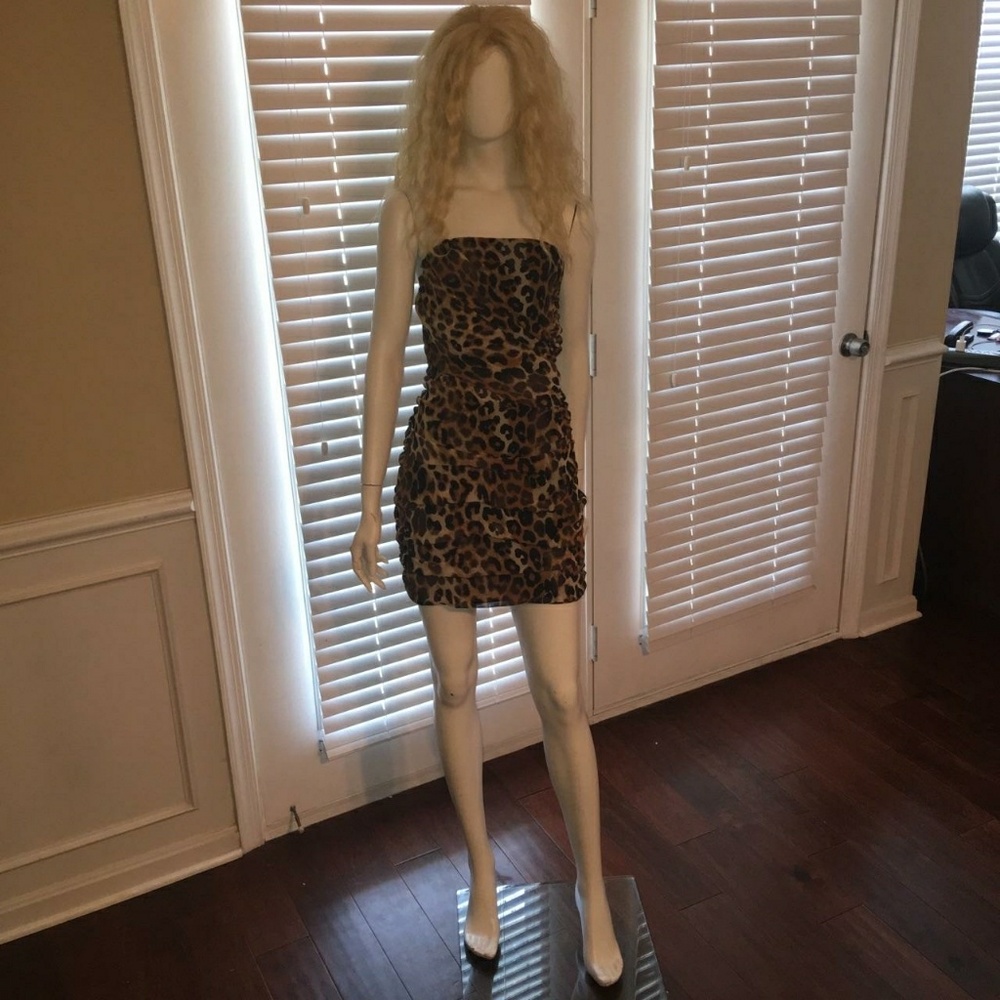Leopard Print Express Dress